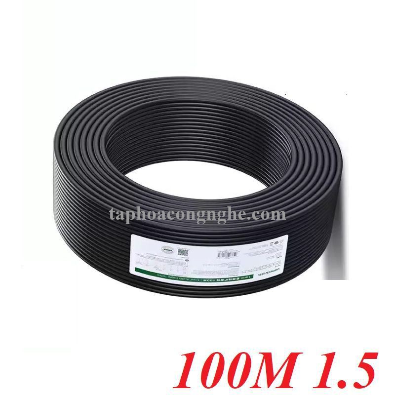 Ugreen 80164 100m 2c x 1.5mm² Cuộn cáp âm thanh HiFi ngoài trời dùng cho sân khấu av159 30080164